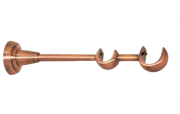 картинка ТР-2 відкритий 25-19 мм, Мідь Антична от магазина Карнизы