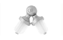 картинка З'єднувач Труби Кутовий 19 мм, Сатин Нікель от магазина Карнизы