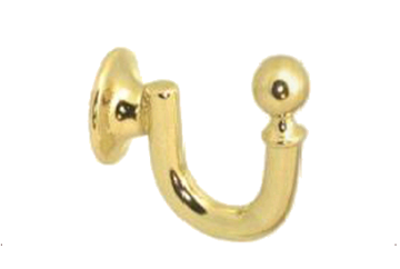картинка Гачок Металевий , 45 мм, Золото от магазина Карнизы