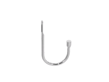 картинка Гак для Штор 16 мм, Хром от магазина Карнизы