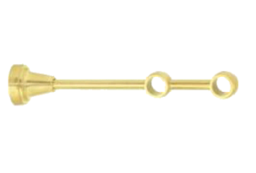 картинка ТР-2 литий 16-16 мм, Золото Матове от магазина Карнизы