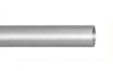 картинка гладка 19 мм, 2.40 м, Сатин Нікель от магазина Карнизы