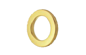 картинка Люверс Розбірний , 28х46 мм, Золото Матове от магазина Карнизы