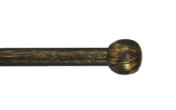 картинка Куля Болонь 16 мм, Чорне Золото от магазина Карнизы