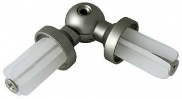 картинка З'єднувач Труби Кутовий 16 мм, Онікс от магазина Карнизы