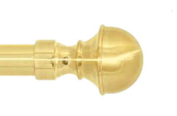 картинка Бостон 25 мм, Золото Матове от магазина Карнизы