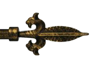 картинка Генуя 16 мм, Чорне Золото от магазина Карнизы