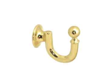 картинка Гачок Металевий , 35 мм, Золото от магазина Карнизы