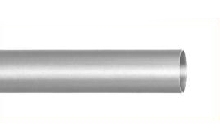 картинка гладка 19 мм, 2.00 м, Сатин Нікель от магазина Карнизы