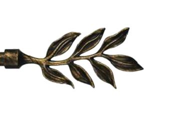картинка Лавр 16 мм, Чорне Золото от магазина Карнизы