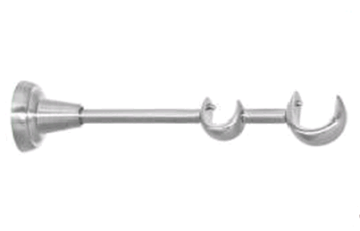 картинка ТР-1 ретро 25 мм, Нержавіюча Сталь от магазина Карнизы