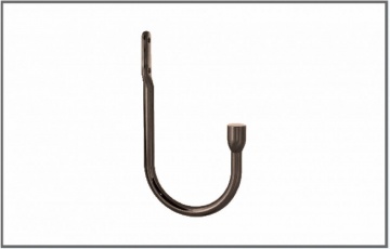 картинка Гачок металевий 45 мм, Чорний Оксамит от магазина Карнизы