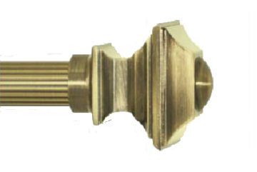 картинка Борджеза 25 мм, Біле Золото от магазина Карнизы