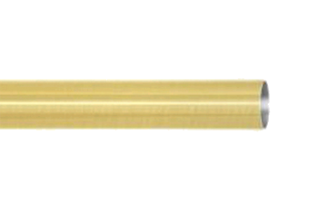 картинка гладка 16 мм, 2.40 м, Золото Матове от магазина Карнизы