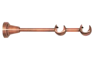 картинка ТР-2 відкритий 16-16 мм, Мідь Антична от магазина Карнизы