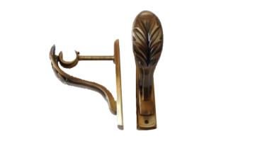 картинка ТР-1 відкритий ретро 25 мм, 13 см, Золото от магазина Карнизы