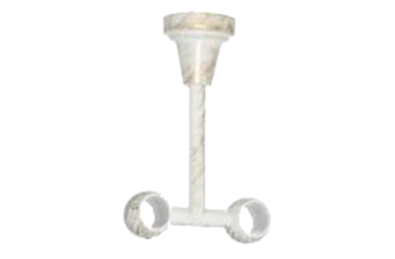 картинка ТР-2 стельовий закритий 16-16 мм, Біле Золото от магазина Карнизы