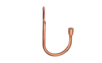 картинка Гак для Штор 16 мм, Мідь Антична от магазина Карнизы