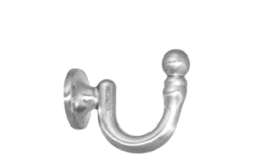 картинка Гачок Металевий , 35 мм, Нержавіюча Сталь от магазина Карнизы