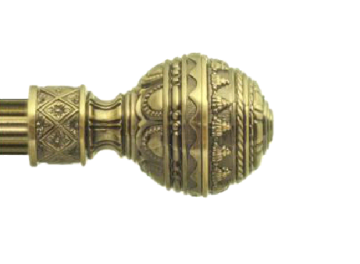 картинка Арабеска 25 мм, Біле Золото от магазина Карнизы