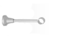 картинка ТР-1 литий 19 мм, Сатин Нікель от магазина Карнизы