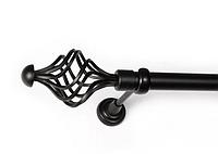 картинка Арабеска 25 мм, Чорний Оксамит от магазина Карнизы