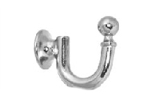 картинка Гачок Металевий , 45 мм, Хром от магазина Карнизы