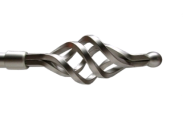 картинка Ажур Мала 16 мм, Сатин Нікель от магазина Карнизы