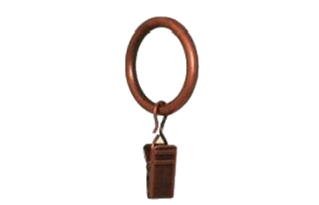 картинка Кільце з Жабкою 16 мм, 10 шт, Мідь Антична от магазина Карнизы