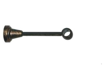 картинка ТР-1 литий 16 мм, Чорне Золото от магазина Карнизы