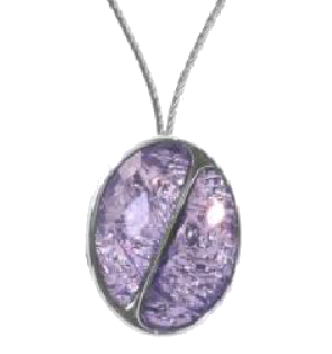 картинка Пiдв'язка Магнiтна Мокка , Хром Фіолет от магазина Карнизы