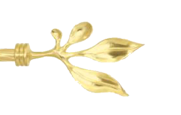 картинка Баваро 25 мм, Золото Матове от магазина Карнизы