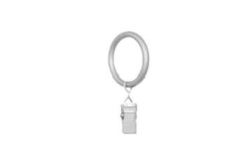 картинка Кільце з Жабкою 16 мм, 10 шт, Сатин Нікель от магазина Карнизы