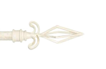 картинка Грот Ажур 16 мм, Біле Золото от магазина Карнизы