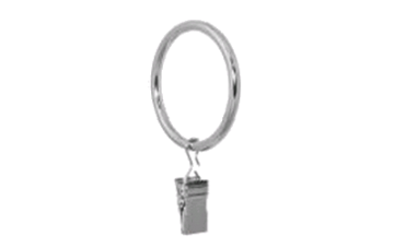 картинка Кільце з Жабкою 25 мм, 10 шт, Нержавіюча Сталь от магазина Карнизы