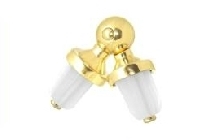 картинка З'єднувач Труби Кутовий 19 мм, Золото от магазина Карнизы